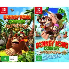 Donkey Kong Country Returns HD & Tropical Freeze Bundle 