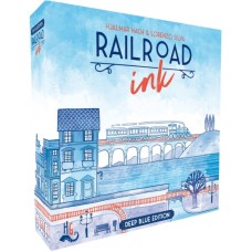 Railroad Ink Deep Blue Edition Game