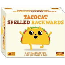 Tacocat Spelled Backwards (By Exploding Kittens) Board Game