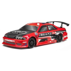 Maverick Strada Red DC Remote Control RC Car 2.4Ghz 1/10 4WD Electric Drift Car 