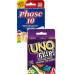 Phase 10 & UNO Flip Card Game Bundle