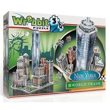 Wrebbit 3D Puzzle New York Collection World Trade District Puzzle