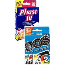 Phase 10 & DOS Card Game From The Makers of Uno