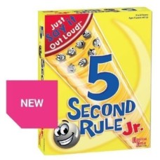 5 Second Rule Junior Jr Board Game 