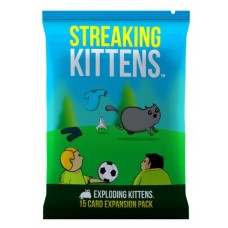 Exploding Kittens Streaking Kittens Expansion Card Game