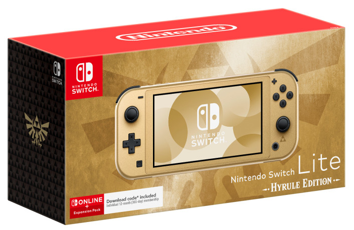  Nintendo Switch Lite Console Hyrule Edition  