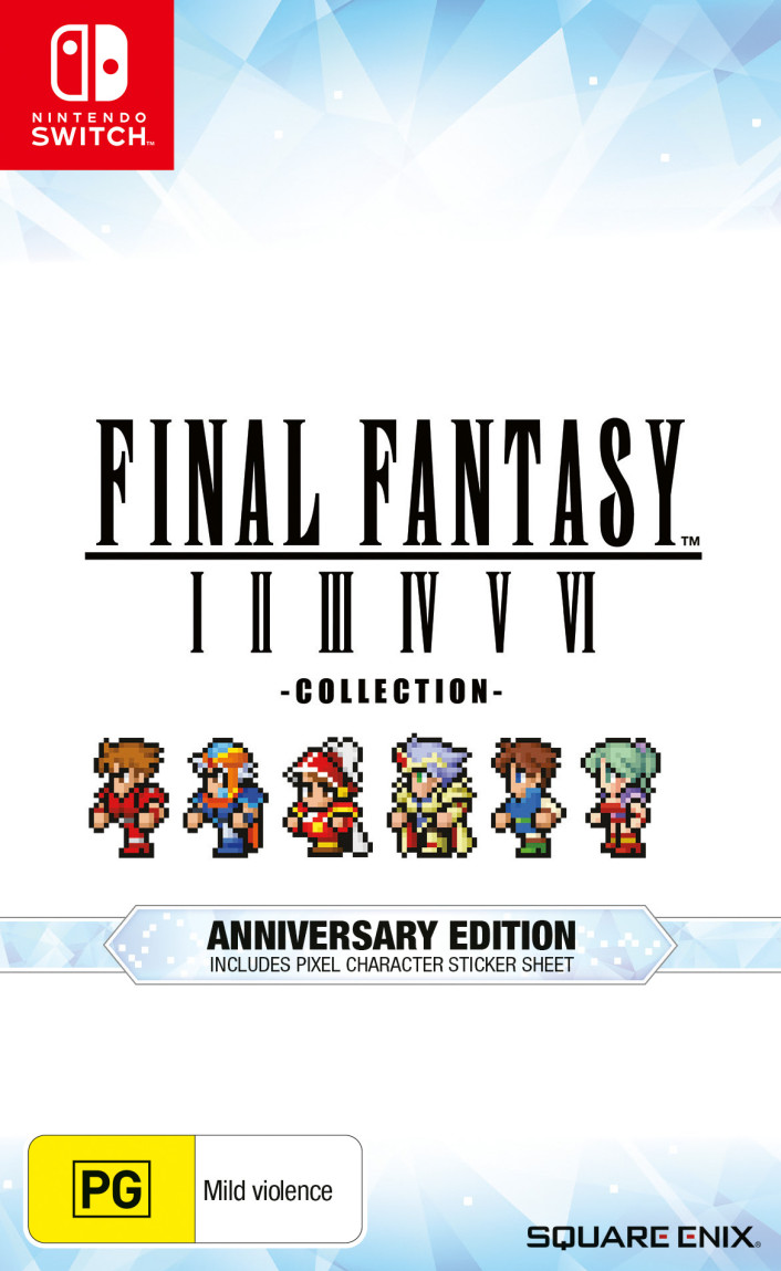  Final Fantasy I-VI Collection - Anniversary Edition Nintendo Switch  