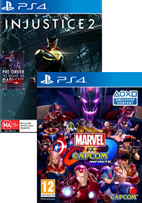  Injustice 2 & Marvel vs. Capcom Infinite Bundle PS4 