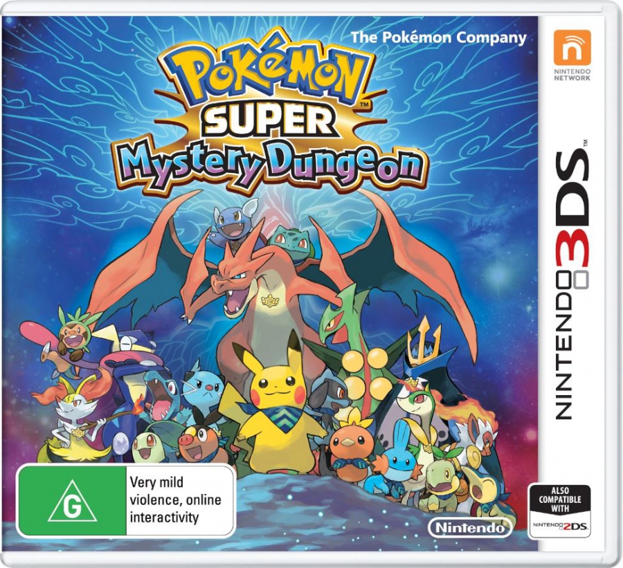  Pokemon Super Mystery Dungeon 3DS 